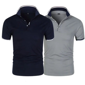 Buy 1, Get 2 Free – Polo Shirt Set + FREE Watch Gift