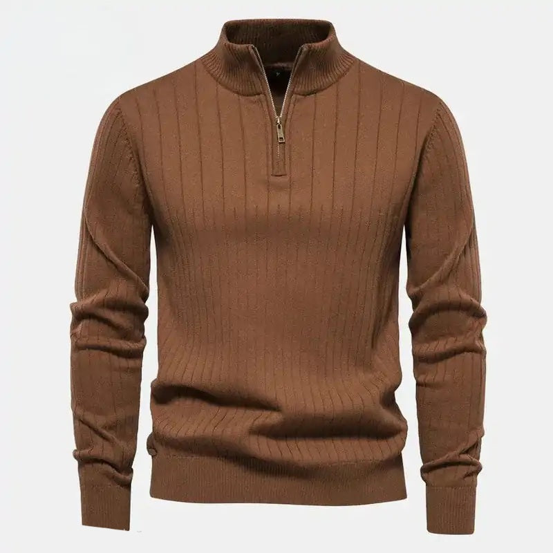 Zippered Sweater for Men
