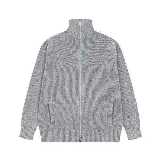 Ribbed Knit Pullover for Men