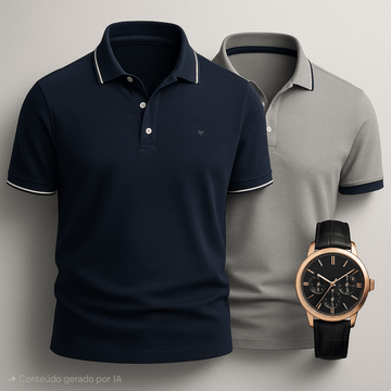 Buy 1 Polo, Get 1 Free – Plus a Watch Gift