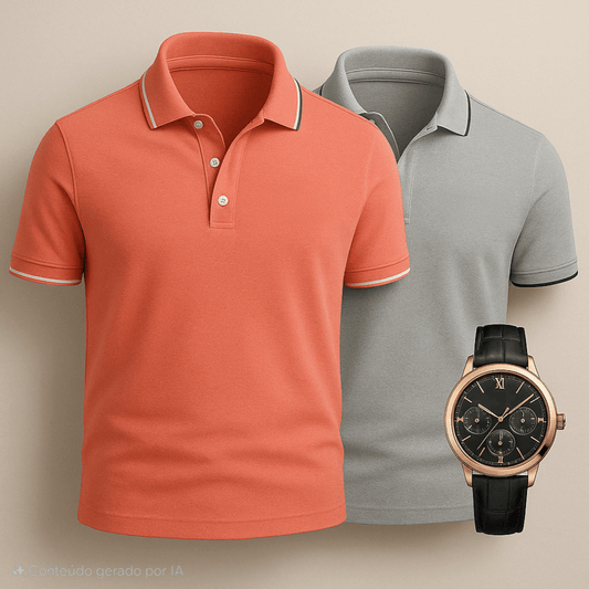 Buy 1 Polo, Get 1 Free – Plus a Watch Gift